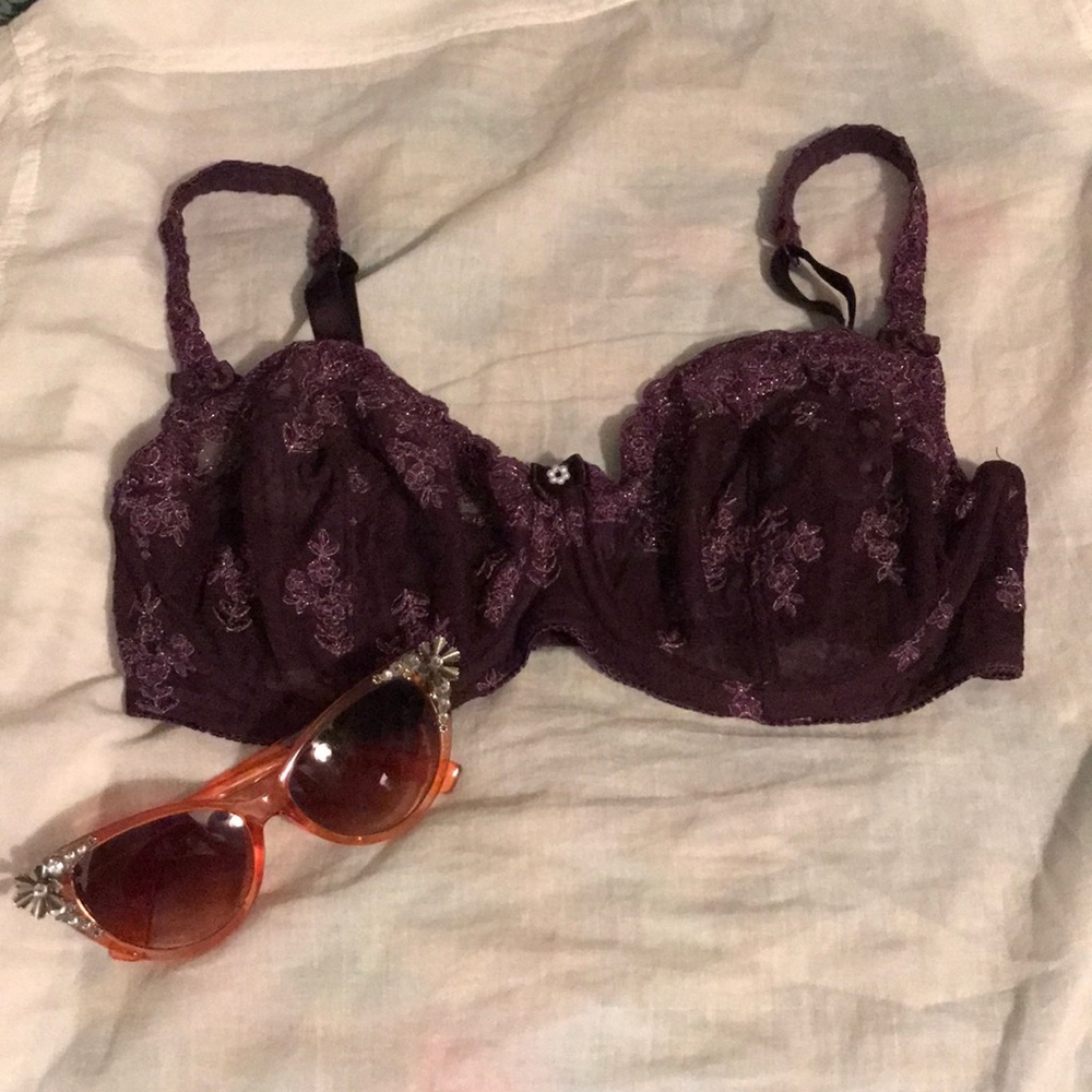 Deep Plum Bra